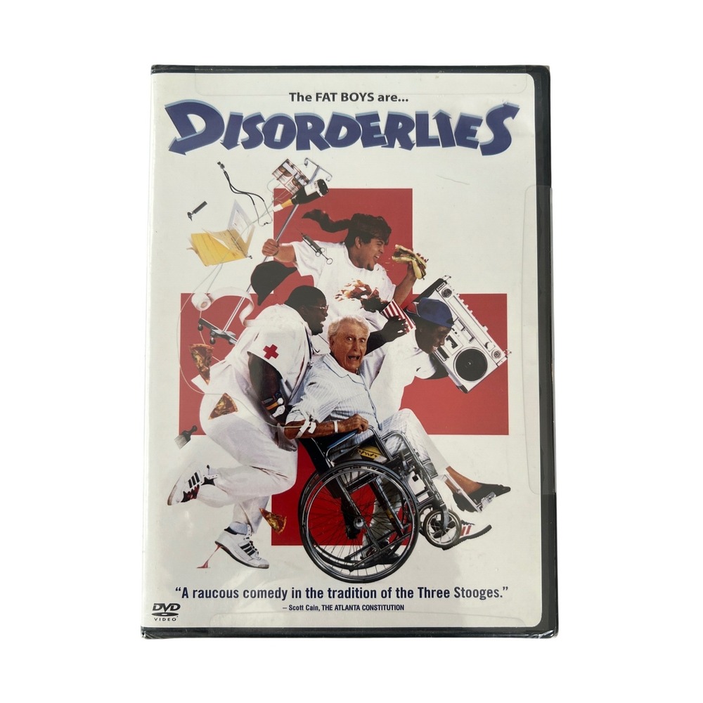 Disorderlies DVD The Fat Boys Ralph Bellamy 1987 Comedy Movie New Sealed